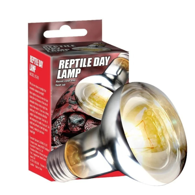 Calcium Powder Reptile - Lampa grzewcza dla gadów 40W/60W, symulująca