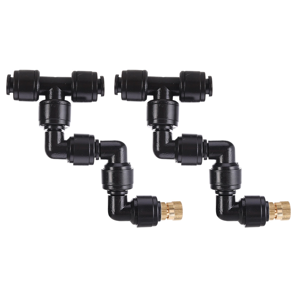 Misting Nozzle Reptile - 2 SZT. Czarne dysze rozpylające regulowane