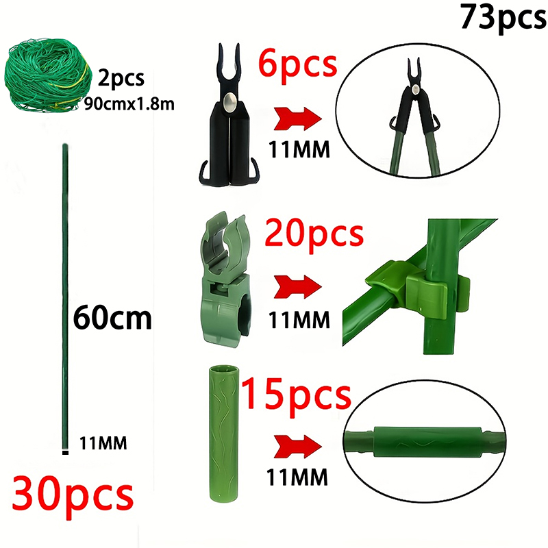 1 zestaw nierdzewnej ramy do p – Vine Climbing Plastic recenzja i cena